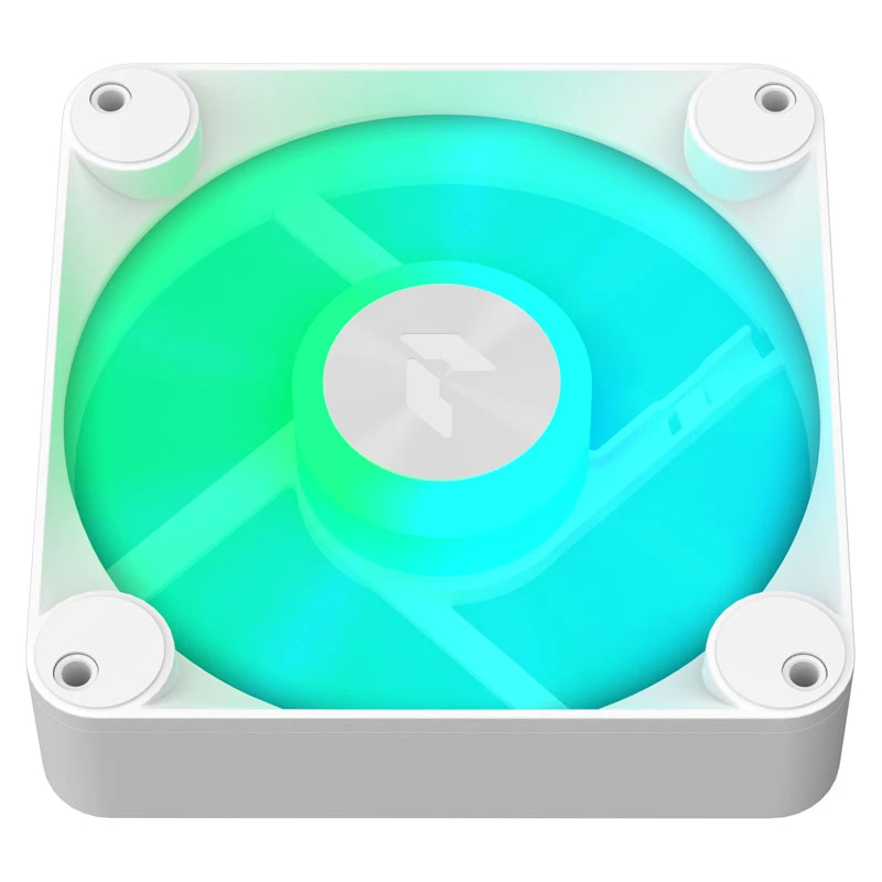 Ventilador de carcasa APNX FP1-120 WH 120mm ARGB PWM - Blanco