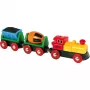World tren con locomotora a pilas, vehículo de juguete