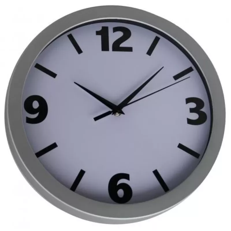 NXT Reloj 13801 Small Numbers, Ø30 cm, reloj de pared, blanco