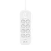 Protector de sobretensión Belkin SRB003CA2M 8 tomas AC 900 J blanco 2 m