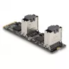 Convertidor DeLOCK M.2 2280 Key B+M macho a 8 x SATA