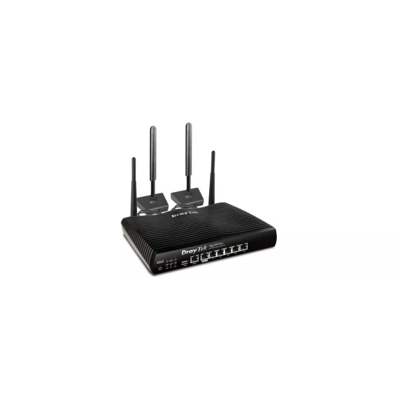 DrayTek Vigor 2927Lac V2927LAC-DE-AT-CH router inalámbrico, Wi-Fi 5 de doble banda (802.11ac Wave 2), WWAN, conmutador Gigabit de 6 puertos, 2 WAN