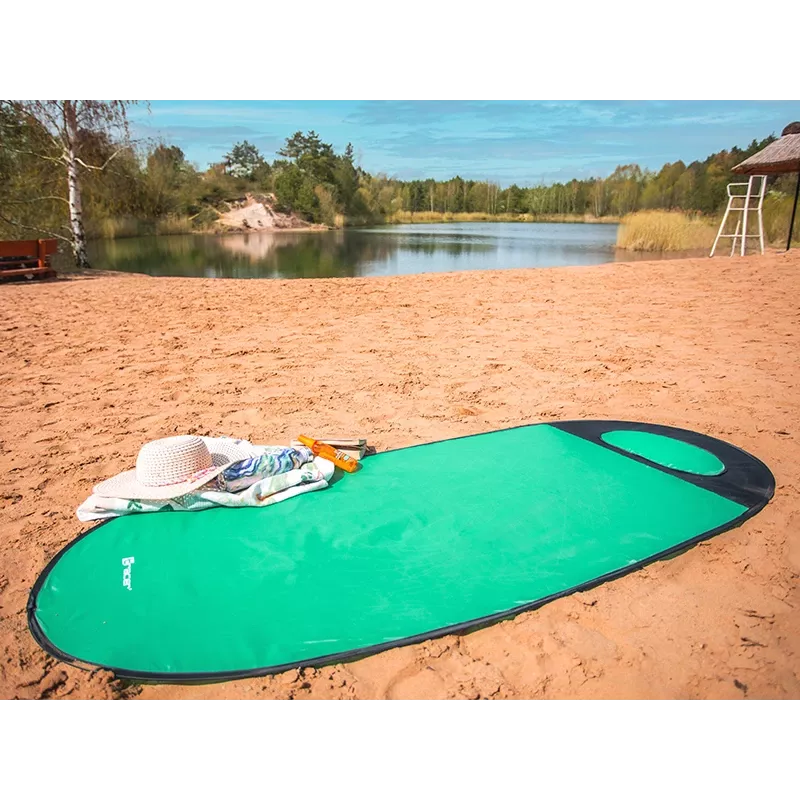 Esterilla de playa TRACER Pop Up 46948 – esterilla plegable ligera y portátil color menta