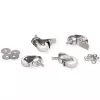 Ruedas giratorias para armario de pared ROLINE, carcasa de acero, capacidad de carga 250 kg, pack de 4