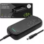 Cargador rápido Qoltec para patinete eléctrico y e-bike de 36V | 42V | 2A | 5,5*2,5 | impermeable + cable de alimentación