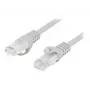 Cable de red LANBERG PCU6-10CU-0025-S Cat6 U/UTP 0,25 m RJ-45 macho, gris, 10000 Mbit/s