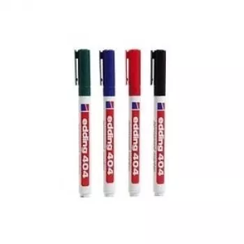 Rotulador permanente Edding 10 404, punta fina 0,75 mm, colores surtidos