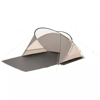Concha de playa Shell, tienda gris/beige, protección UV 50+