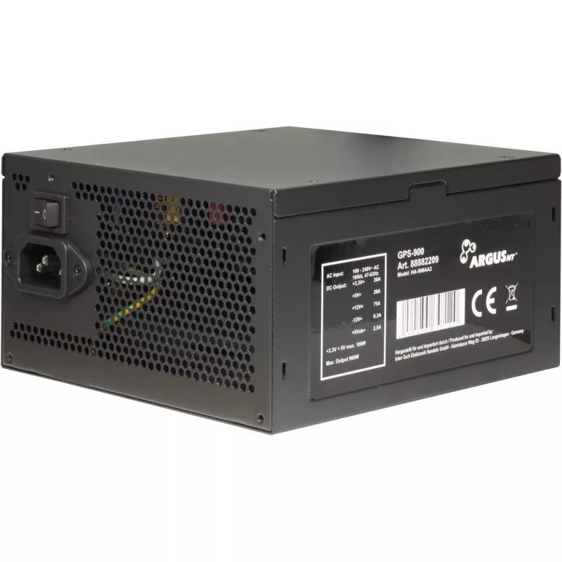 Fuente de alimentación Inter-Tech ArgusNT GPS-900 900W 80+ Gold