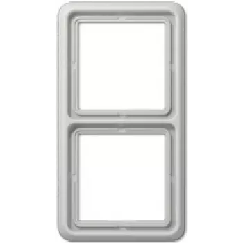 JUNG CD 582 LG - Gris - Duroplast - Sin tornillos - JUNG - 81 mm - 152 mm