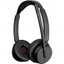 Epos Impact 500, Auricular binaural (ambos oídos), Bluetooth ANC, certificado MS Teams, incl. Dongle USB-C con adaptador USB-A