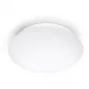 Lámpara de techo Steinel RS 16 L, casquillo E27, 100 W, blanco, redonda, Ø 27,5 cm, altura 95 mm, detector de movimiento
