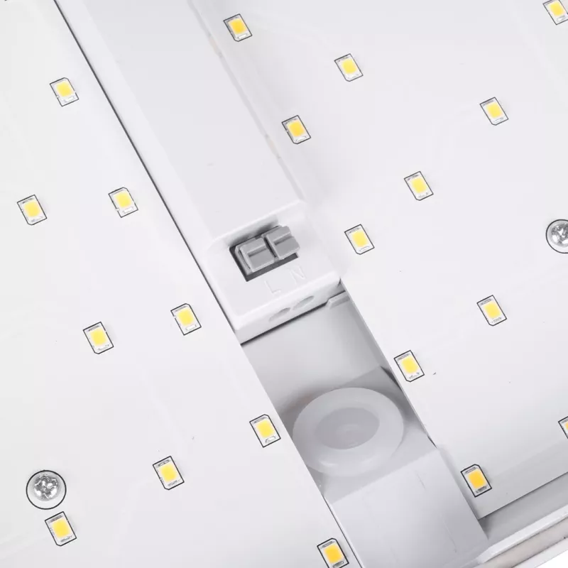 Maclean MCE292 W lámpara LED con número de casa y sensor crepuscular, 12 W, 950 lm, IP65, blanco