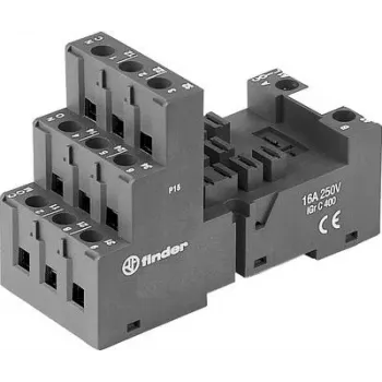 FINDER S.p.A. base de relé 92030 negra (92030)