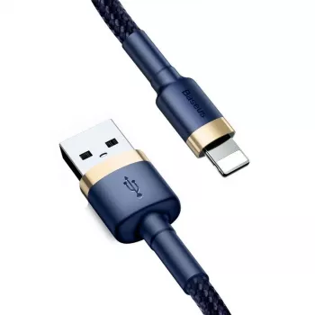 Cable Lightning Baseus CALKLF-CV3 2 m Azul Oro