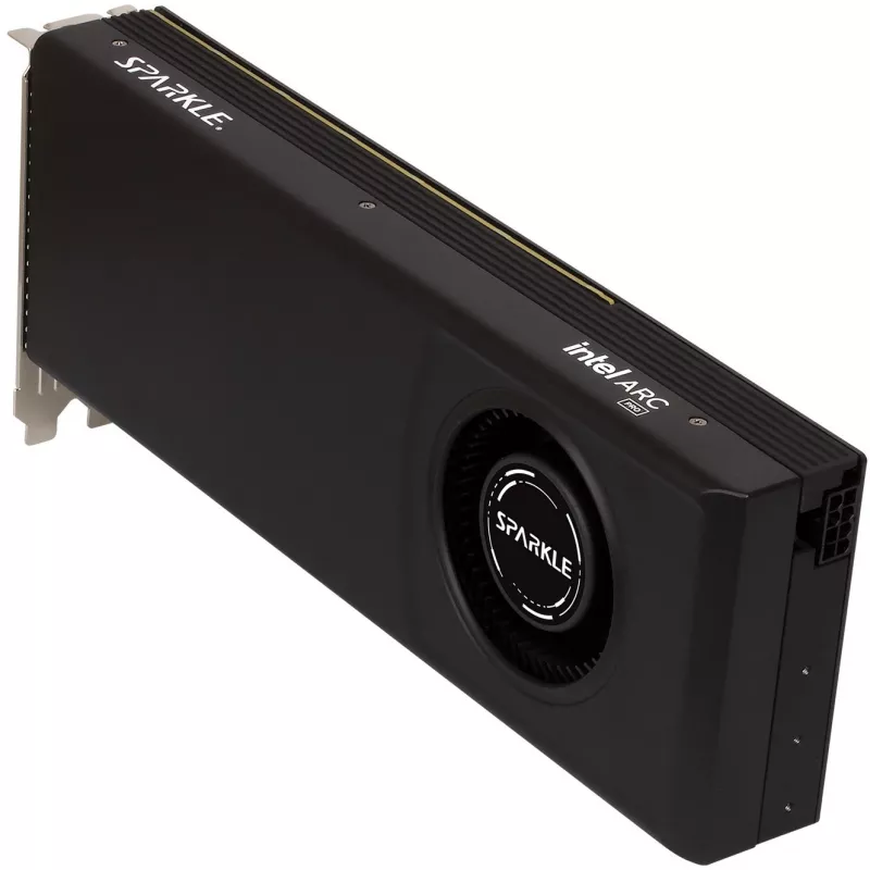 Tarjeta gráfica Sparkle Arc Pro B60 Blower, Intel Arc Pro B60, 24 GB GDDR6, 192-bit, PCIe x8 5.0, 1 ventilador