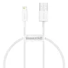 Cable Baseus Superior Series USB a Lightning, 2,4A, 0,25m (blanco)