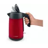 Hervidor eléctrico Bosch TWK7L464 – capacidad 1,7 L, 2400 W, rojo, carcasa de plástico