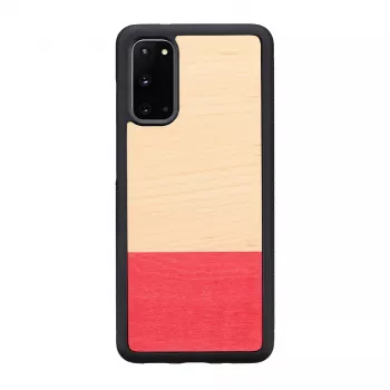 Funda para smartphone man and wood Galaxy S20 Miss Match negra — cubierta trasera protectora para Samsung Galaxy S20
