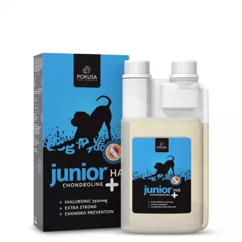 POKUSA BreedingLine ChondroLine + HA Junior - complemento alimenticio para perros - 500 ml