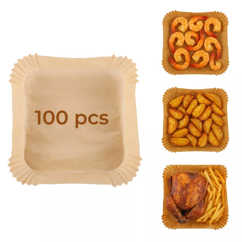 Bases de papel Adler AD 6732, 20 cm, 100 uds. — bases desechables para hornear y asar