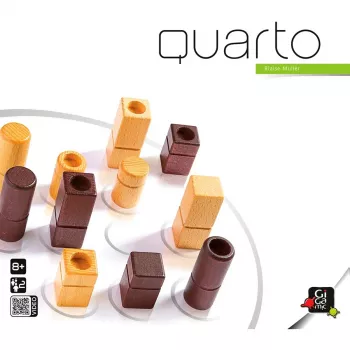 Juego de mesa G3 Quarto (estrategia) — 20 min de duración, a partir de 8 años