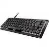 Vulcan II Mini Air, Teclado Gaming Negro, Distribución DE, TITAN II Optical Red