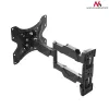 Soporte de pared para TV MACLEAN MC-742 para 42 pulgadas (106,7 cm), inclinable -12°/+12°, VESA 75x75–200x200, carga máx. 30 kg, negro