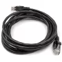 Cable Cat5E UTP, 2 m, negro