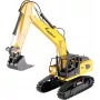 Excavadora RC Amewi G041E escala 1:24 eléctrica, Li-Ion 500 mAh, a partir de 8 años