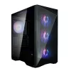 Zalman Z9 Iceberg MS negro caja de PC ATX mid tower con 4 ventiladores ARGB de 140 mm - torre midi/mini - ATX