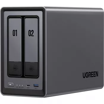 DXP2800 + 2x 4 TB Seagate IronWolf HDD pack, NAS