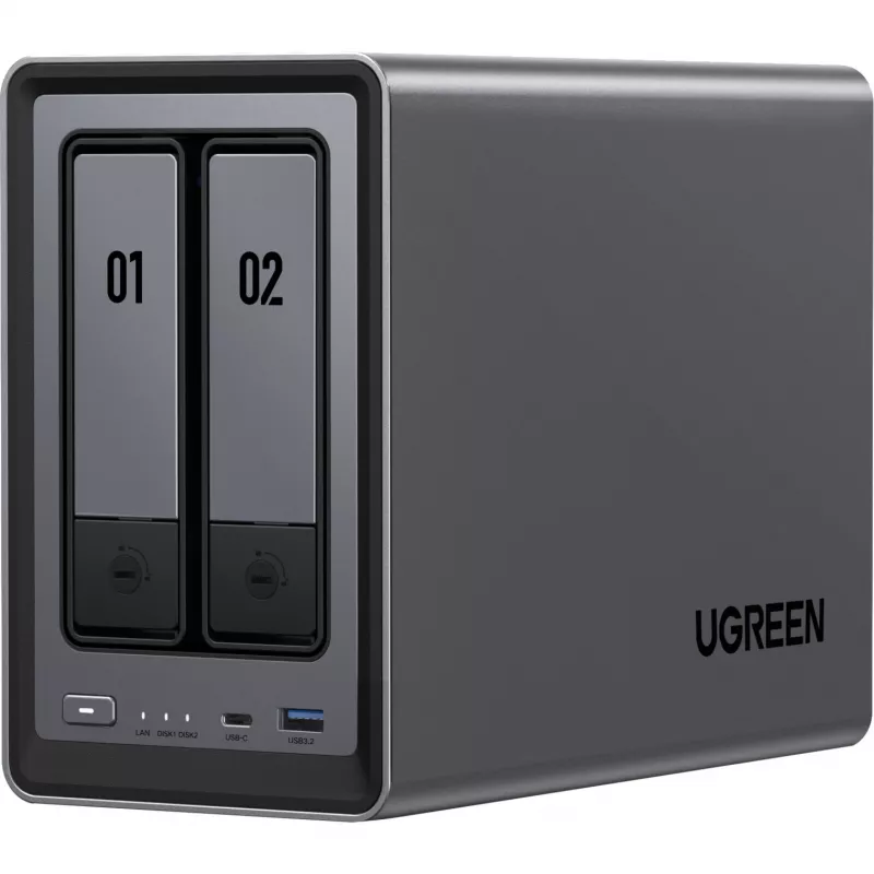 DXP2800 + 2x 4 TB Seagate IronWolf HDD pack, NAS