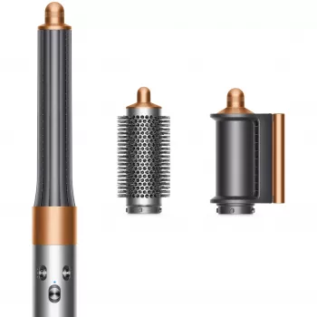 Multistyler Dyson Airwrap Origin Warm Copper Nickel — multistyler, 1300 W, 3 niveles de calor/velocidad, base 360°, cable de 2,675 m