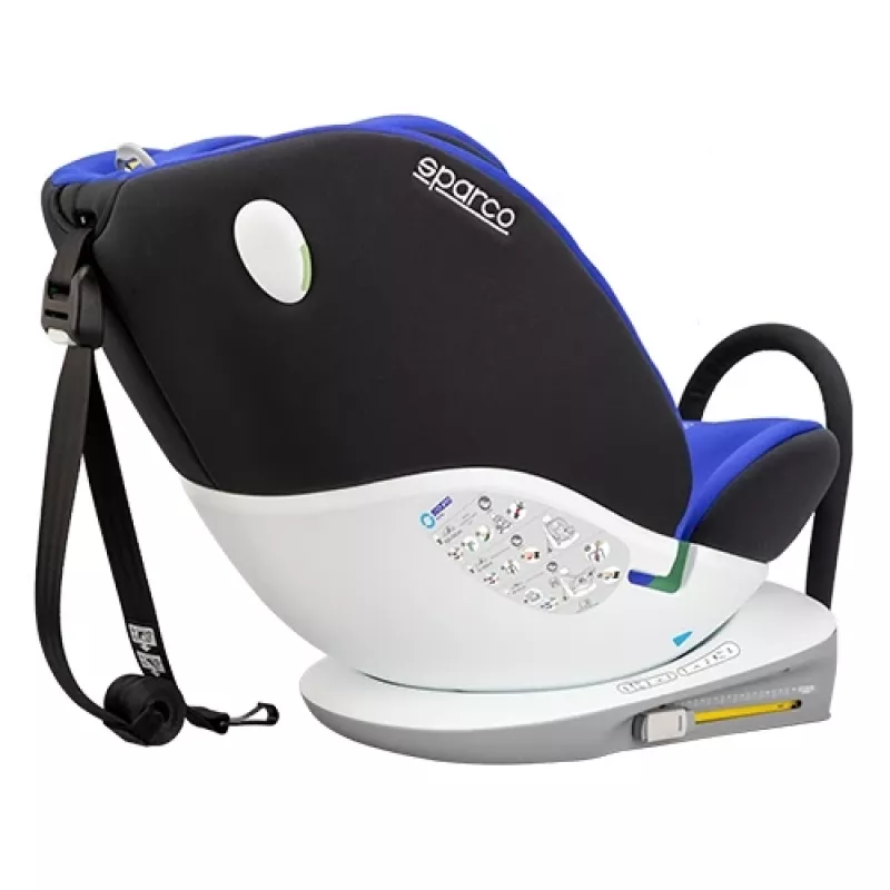 Silla de coche infantil Sparco SK3000 azul SK3000I_BL, regulable 40–150 cm