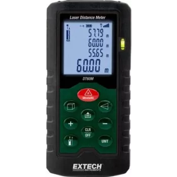 Extech DT60M Medidor de distancia láser alcance (máx.) 60 m (DT60M)