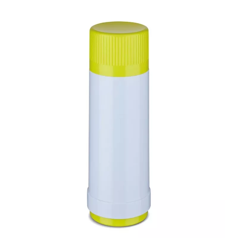 ROTPUNKT termo de cristal, 0,75 L, polar-el-summer squash (blanco-amarillo)