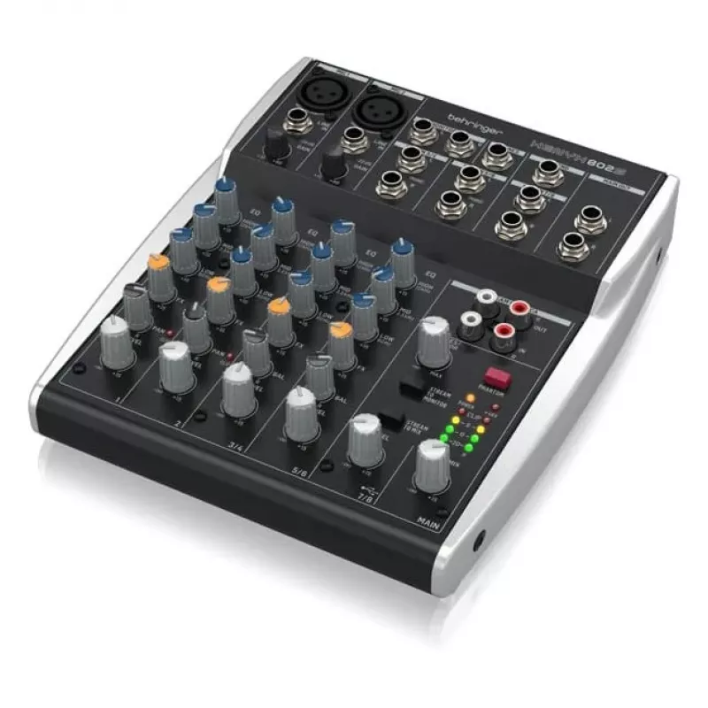 Behringer XENYX 802S - mezclador de audio analógico
