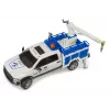 Coche Dodge RAM 2500 Service con luz giratoria y grúa BRUDER 02509