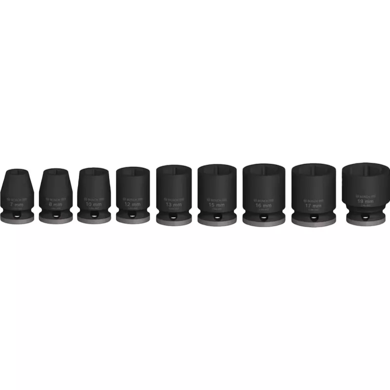 Set de vasos de impacto Bosch 3/8