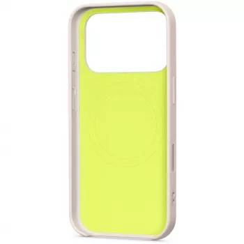 Funda con soporte Apple iPhone 17 Pro MagSafe Camera Control Lime Stone