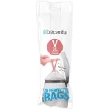 Bolsas de basura Brabantia 116582 3 l blanco 20 uds.
