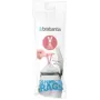 Bolsas de basura Brabantia 116582 3 l blanco 20 uds.