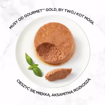 Comida húmeda para gatos multipack Purina Nestlé Gourmet Gold Mus Mix 48×85 g latas surtido de variedades