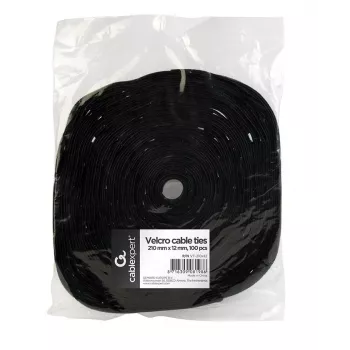 Gembird VT-210X12 bridas negro 100 uds.