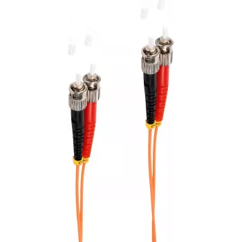 Cable de fibra óptica shiverpeaks BS77903 3 m ST OM2 naranja (BS77903)