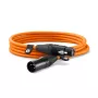 Cable de audio RØDE XLR3M-O 3 m XLR naranja conector macho a conector hembra