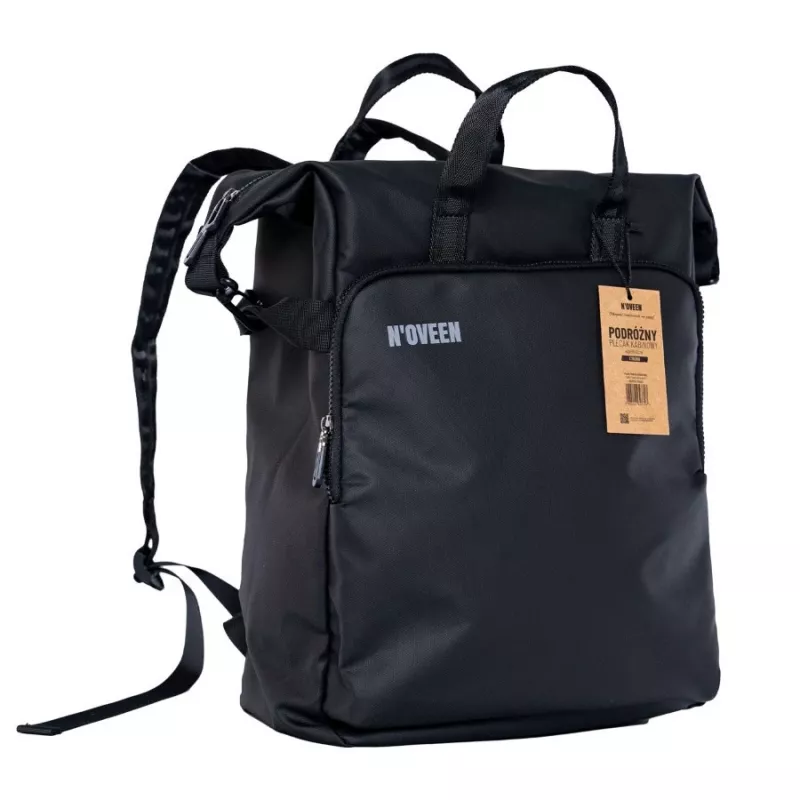 Mochila de viaje NOVEEN CTB300 – 40×50×16 cm, poliéster, 2 compartimentos, impermeable, compartimento para portátil