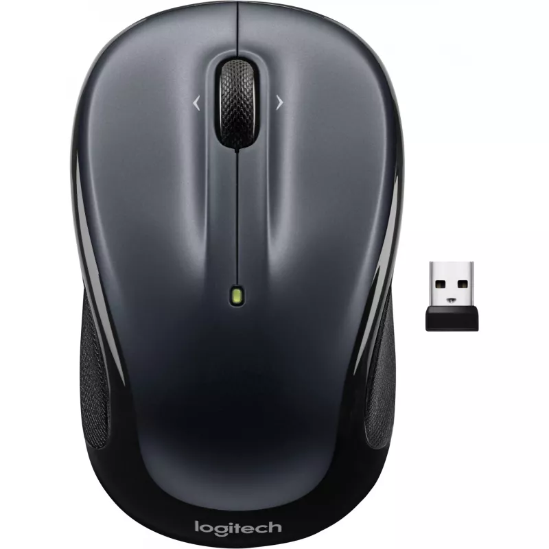 LOGITECH M325s ratón ambidiestro óptico 5 botones inalámbrico 2,4 GHz receptor USB Nano gris oscuro