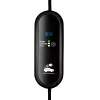 Akyga AK-EC-24 cargador móvil para vehículo eléctrico, GB/T, conector macho CEE de 5 pines, trifásico, 32 A, 22 kW, LCD, 5 m